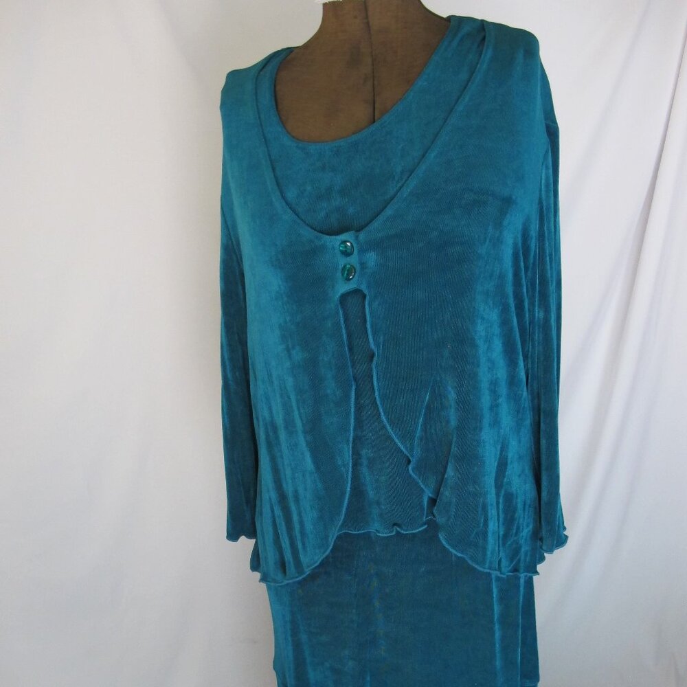 US Wear jade 3-piece outfit – top, jacket, and skirt  XL